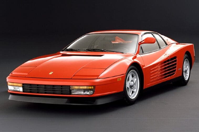 Ferrari Testarossa modellino