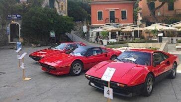 Ferrari manifestazione Golfo dei Poeti