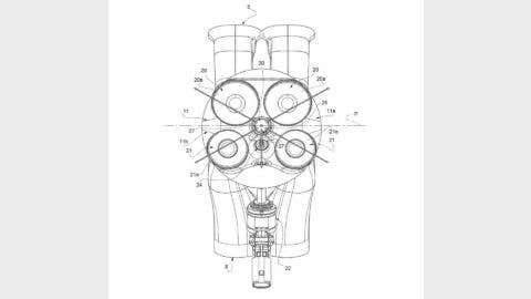 Ferrari nuovo motore V12 brevetto