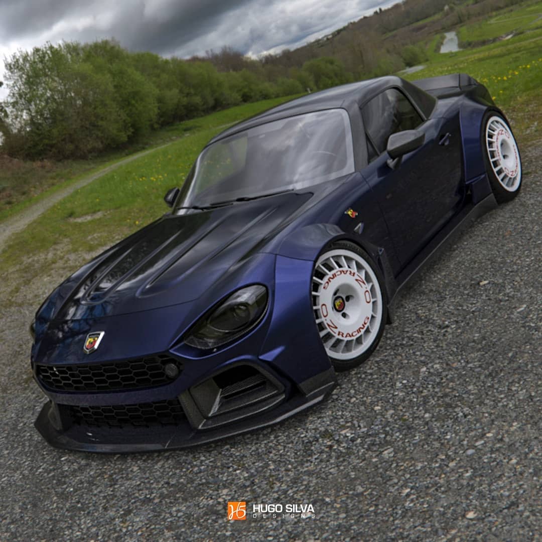 Fiat 124 Abarth widebody