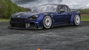 Fiat 124 Abarth widebody