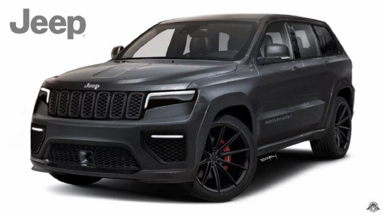 Jeep Grand Cherokee 2021 render