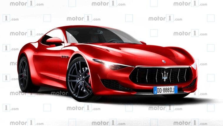 Maserati Alfieri render
