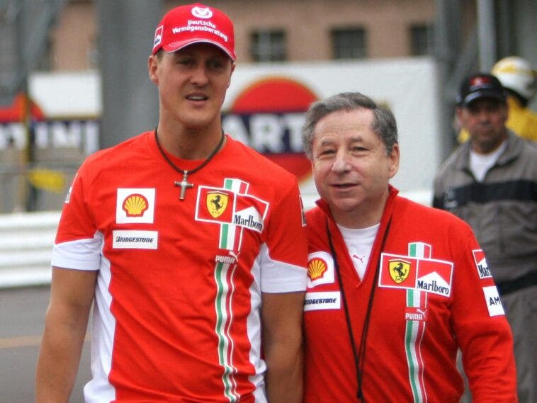 Michael Schumacher e Jean Todt