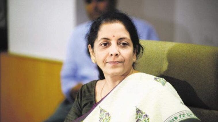Il ministro India Nirmala Sitharaman