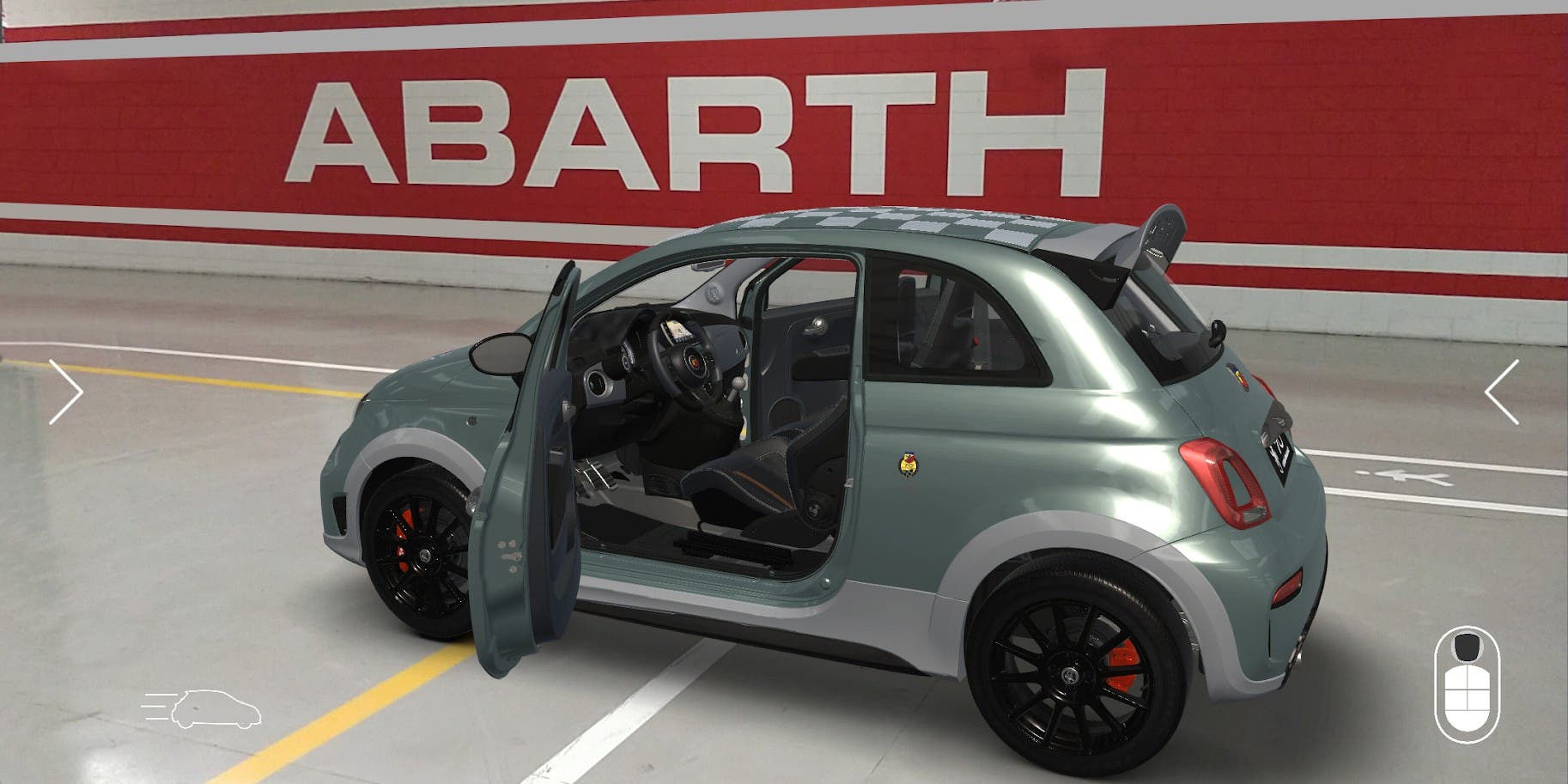 Abarth 695 70° Anniversario app