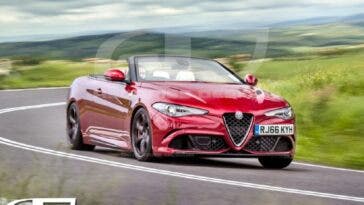 Alfa Romeo Giulia Cabrio Ascariss Design render
