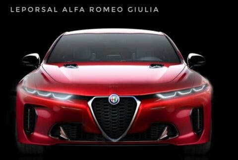 Alfa Romeo Giulia Quadrifoglio 2021 render