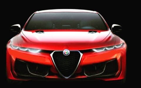 Alfa Romeo Giulia Quadrifoglio 2021 render