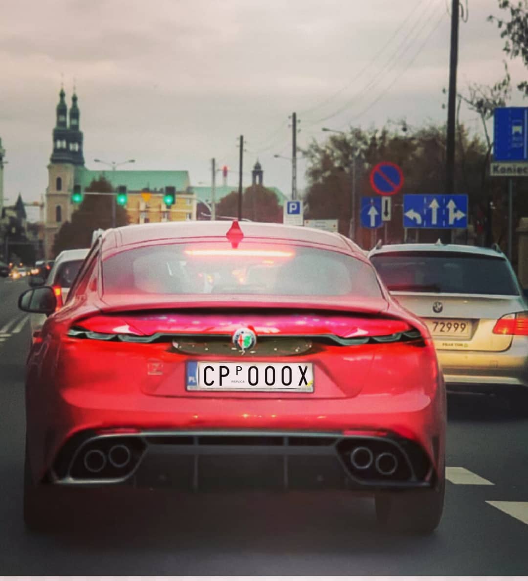 Alfa Romeo Giulia Quadrifoglio 2021 render