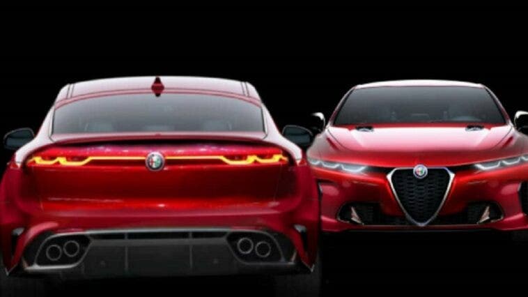 Alfa Romeo Giulia Quadrifoglio 2021 render