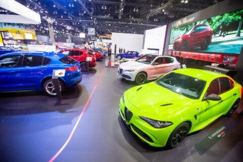 Alfa Romeo Giulia Quadrifoglio verde neon