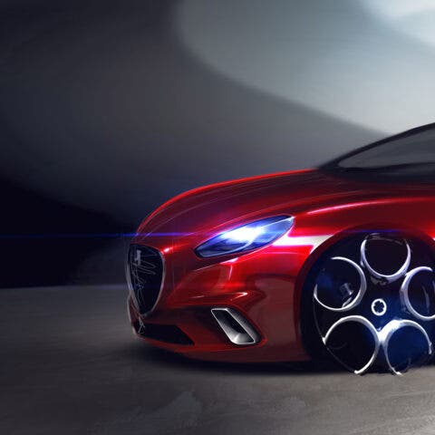 Alfa Romeo berlina render