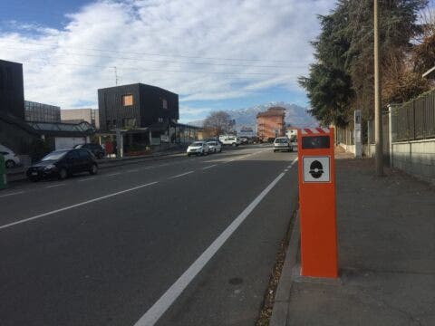 Autovelox su strada provinciale