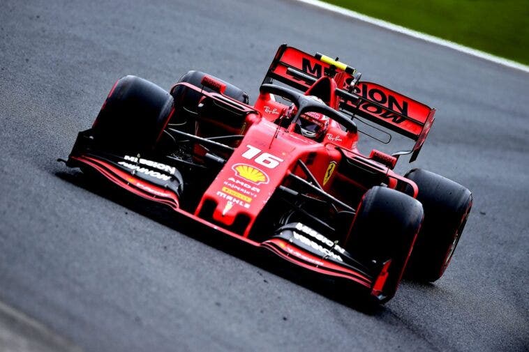 Charles Leclerc in Brasile