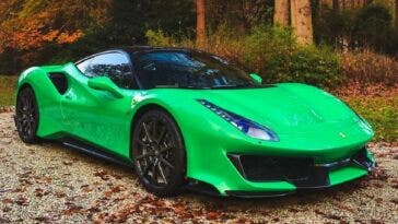 Ferrari 488 Pista Signal Green
