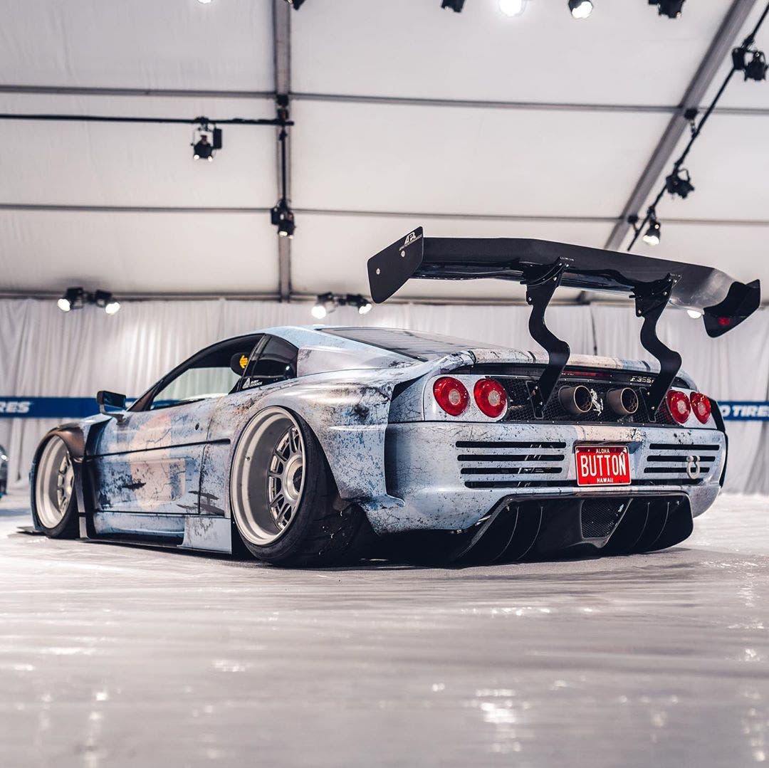 Ferrari F355 Button Built