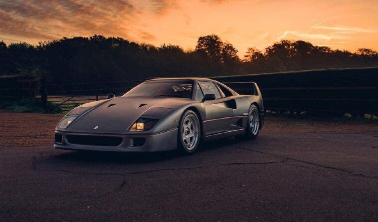 Ferrari F40 Gunmetal Grey