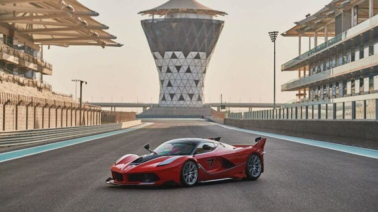 Ferrari FXX-K Rosso Corsa asta