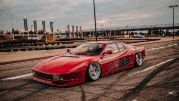 Ferrari Testarossa assetto ribassato