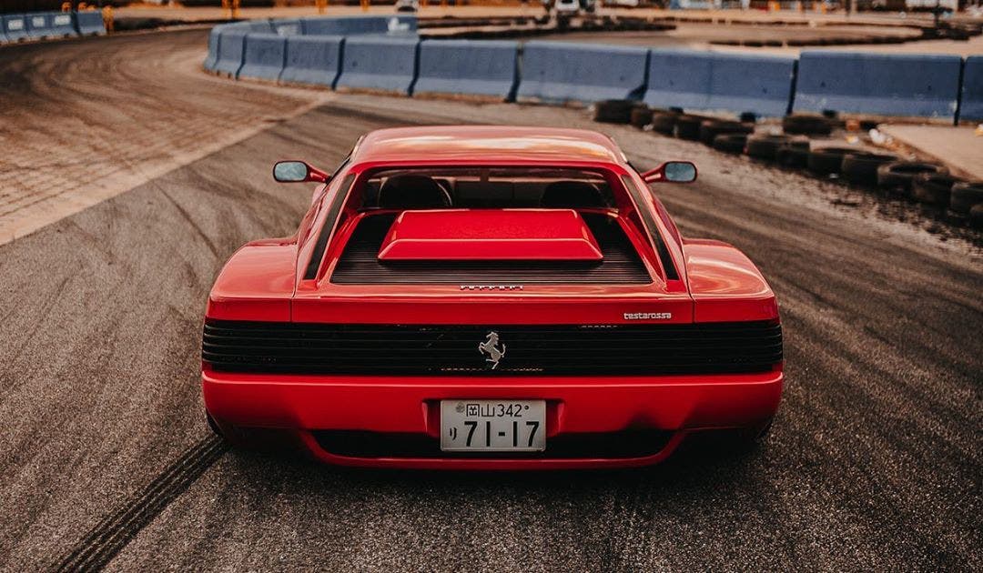 Ferrari Testarossa assetto ribassato