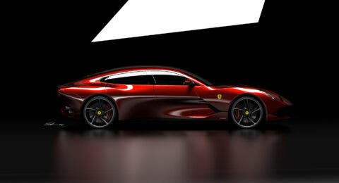 Ferrarin GTC4 Grand Lusso render