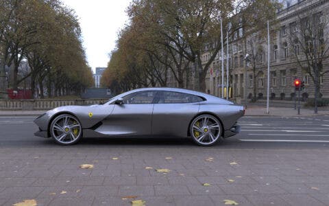 Ferrarin GTC4 Grand Lusso render