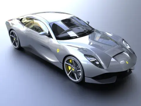 Ferrarin GTC4 Grand Lusso render