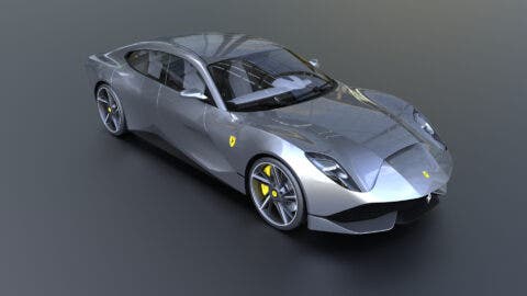 Ferrarin GTC4 Grand Lusso render