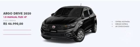 Fiat Argo promozione novembre 2019