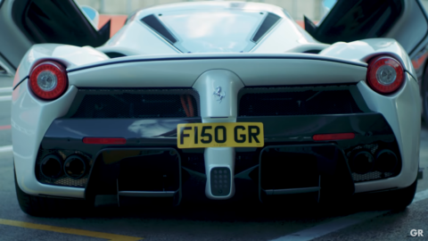 Gordon Ramsay garage Ferrari