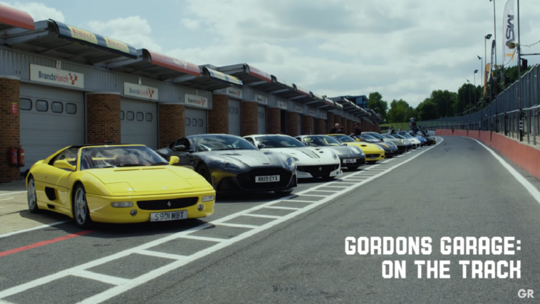 Gordon Ramsay garage Ferrari