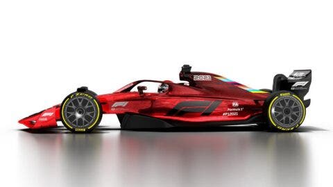Monoposto F1 2021 design