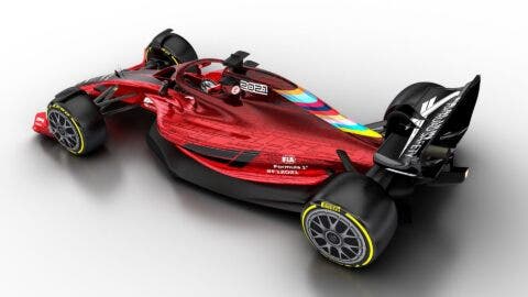 Monoposto F1 2021 design