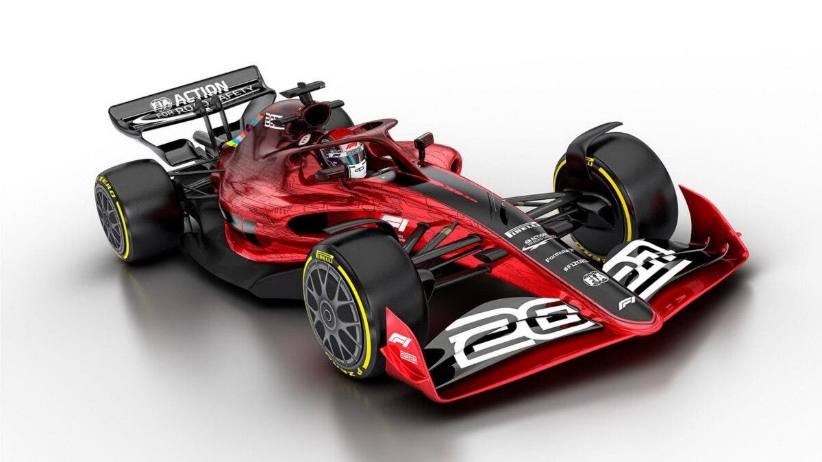 Monoposto F1 2021 design