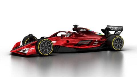 Monoposto F1 2021 design