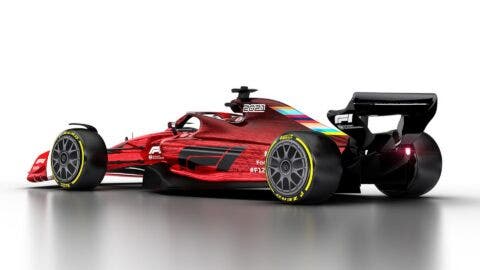 Monoposto F1 2021 design