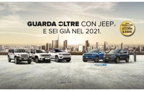 Offerte a Valore Futuro Garantito pubblicità Jeep