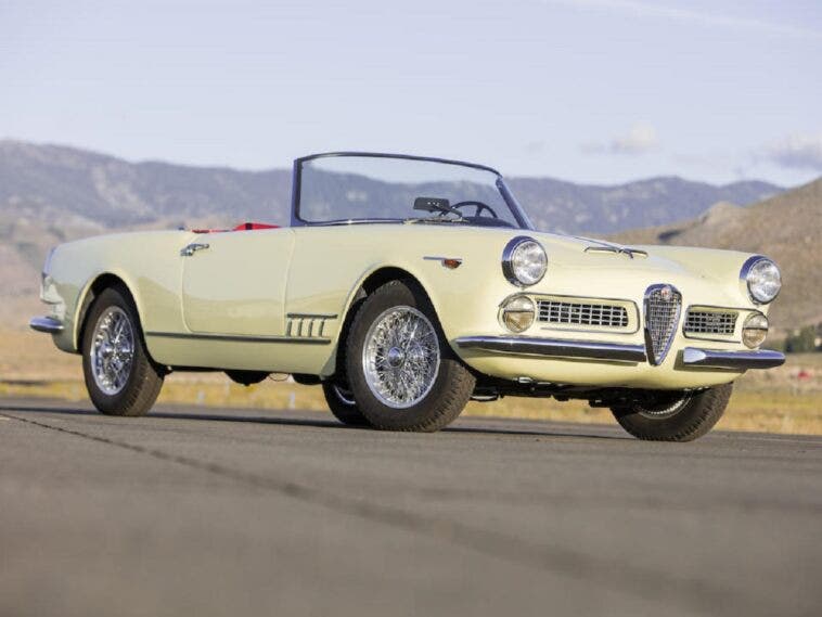 Alfa Romeo 2000 Spider 1960 asta