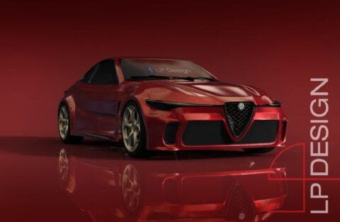 Alfa Romeo GTV render LP Design