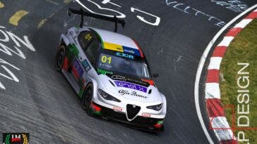 Alfa Romeo Giulia ETCR Romeo Ferraris LP Design