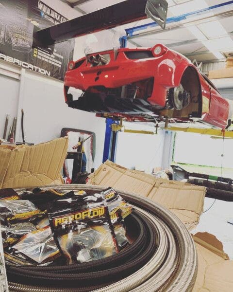 Ferrari 458 motore IndyCar
