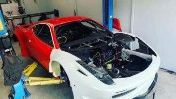 Ferrari 458 motore IndyCar