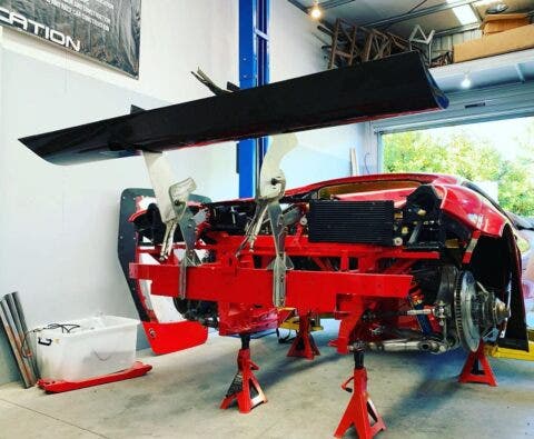 Ferrari 458 motore IndyCar