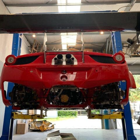 Ferrari 458 motore IndyCar