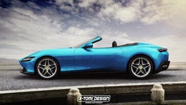 Ferrari Roma GTS render