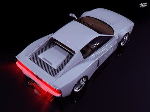 Ferrari Testarossa Miami Vice Abimelec Design