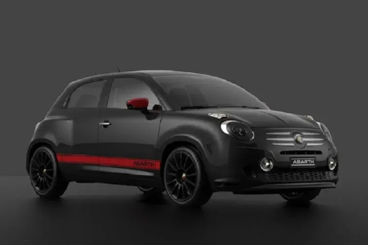 Fiat 600 Abarth render