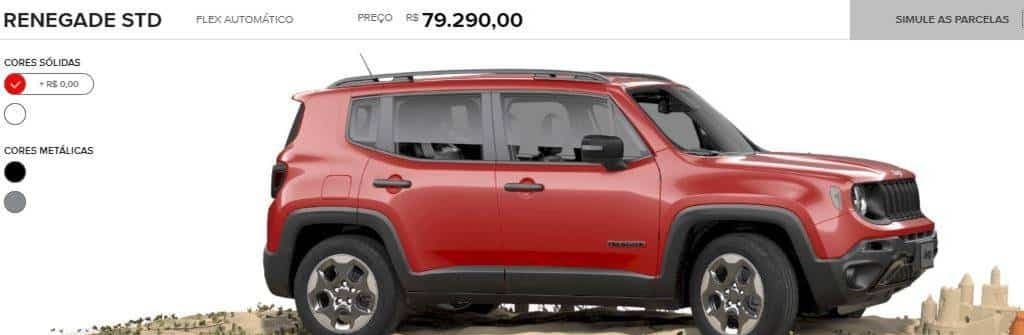 Jeep Renegade STD Brasile