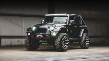 Jeep Wrangler 2017 modificata asta